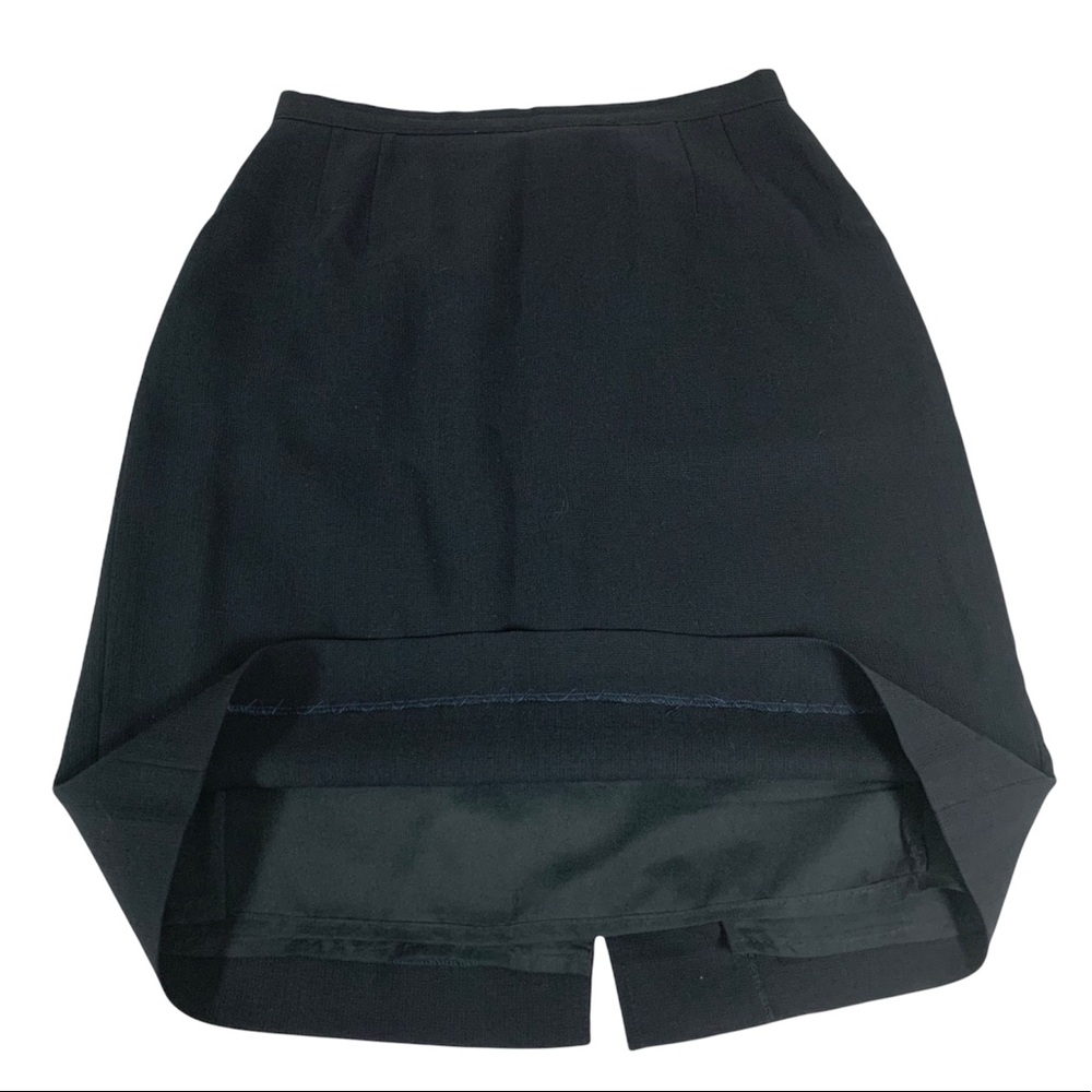 Vintage Giorgio Armani Le Collezioni Wool Skirt -Size 8 Italy - Picture 4 of 8